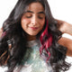 Burgandy Streaks