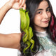 Light Green Streaks