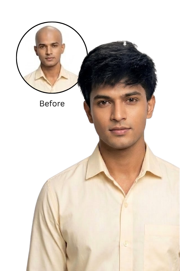 Mens Full Wig
