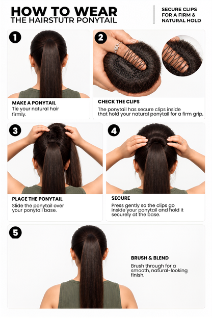Bun Ponytail