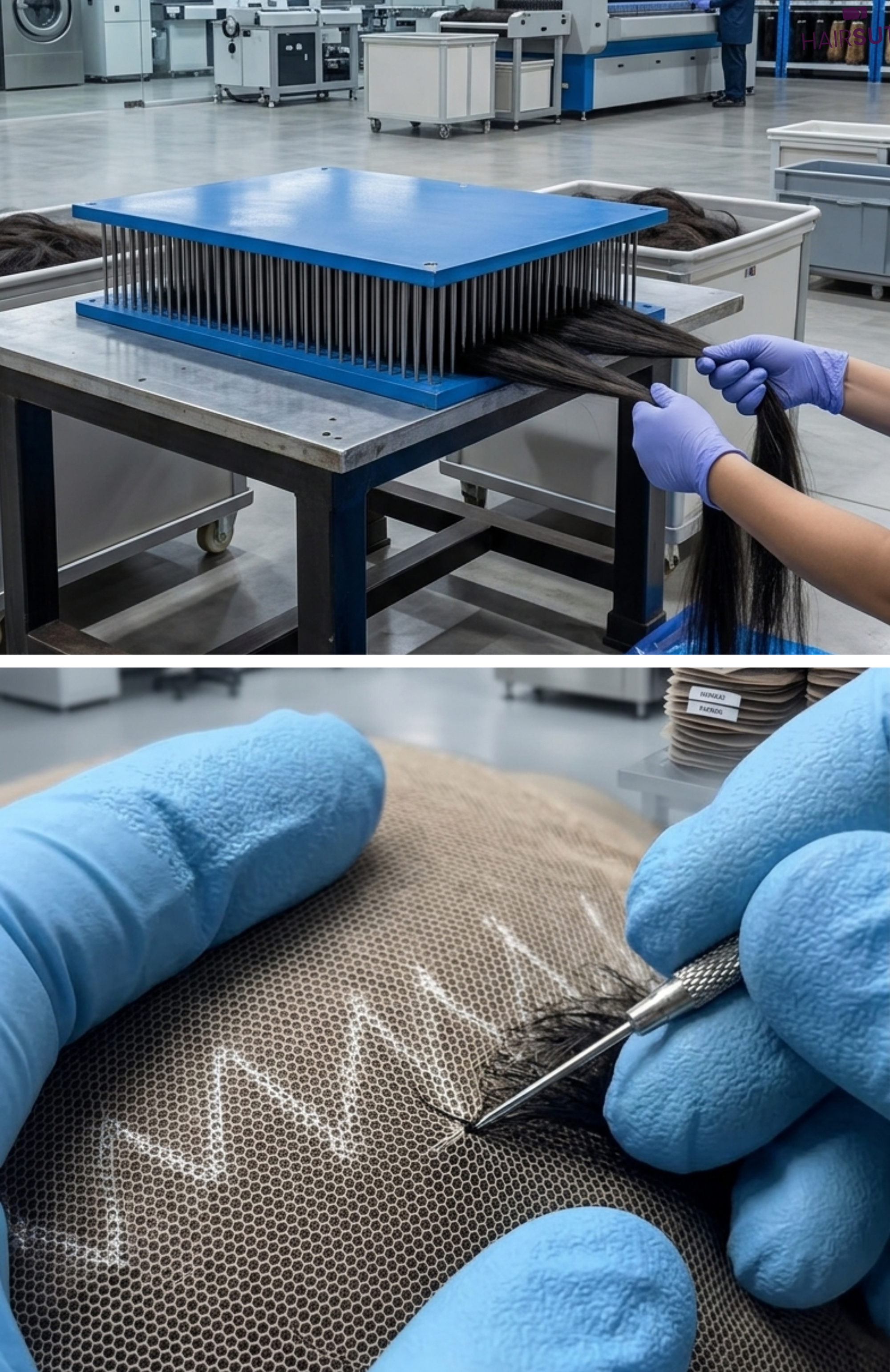 <strong>Step 2: Hair Processing & Handcrafting</strong>