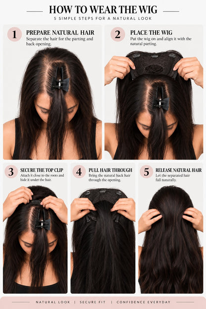 U-Part Wig