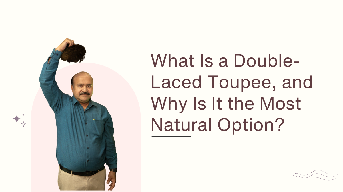 What Is a Double-Laced Toupee, and Why Is It the Most Natural Option